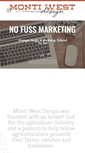 Mobile Screenshot of montiwestdesign.com
